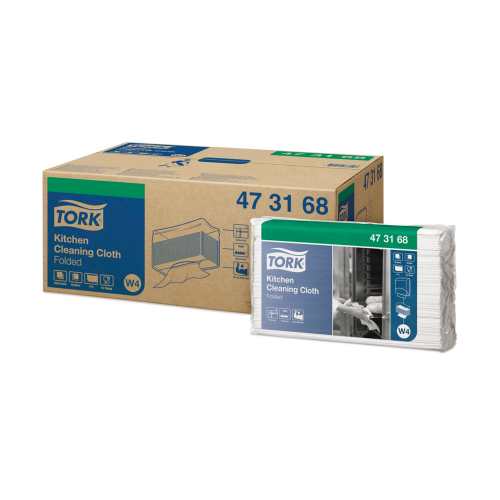 Протирочный нетканый материал Tork в салфетках 473168 Протирочный нетканый материал Tork в салфетках 473168