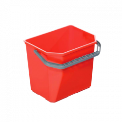 Ведро 12л VDM 2235 синий/красный