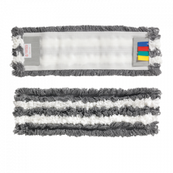 Моп плоский на зажимах VDM 3720/MF с микрофиброй 40x11 см