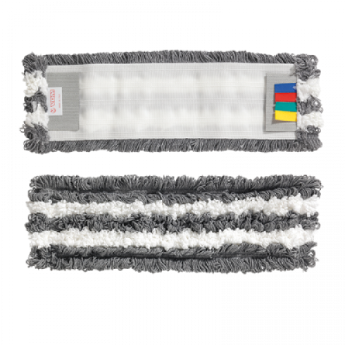 Моп плоский на зажимах VDM 3720/MF с микрофиброй 40x11 см