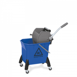 Тележка для уборки на колесах VDM 4600 MAC ROLL с роликовым отжимом,20л