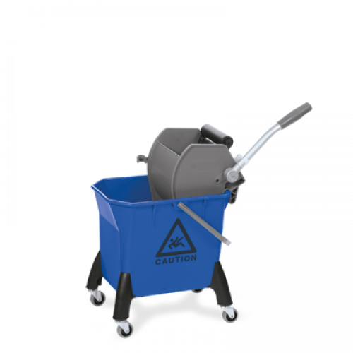 Тележка для уборки на колесах VDM 4600 MAC ROLL с роликовым отжимом,20л